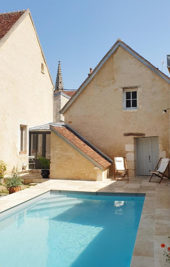 La Croix Au Maitre Hotel Coulanges-la-Vineuse Kültér fotó