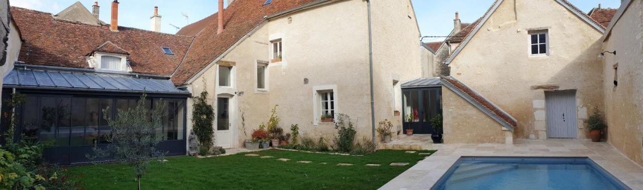 La Croix Au Maitre Hotel Coulanges-la-Vineuse Kültér fotó